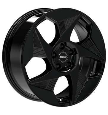 Alutec, Solar, 8x19 ET46 5x114,3 70,1, diamant-schwarz