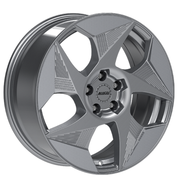 Alutec, Solar, 8x19 ET36 5x112 66,5, metal-grey