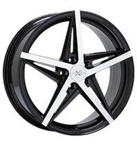 Axxion, AX10, 8x19 ET30 5x112 66,6, schwarz hochglanz poliert