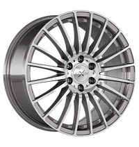 Axxion, AX5, 8,5x19 ET25 5x112 66,6, daytona grau hochglanzpoliert