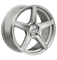 Axxion, AX7, 8,5x19 ET20 5x120 72,6, solid titanium silber matt lackiert