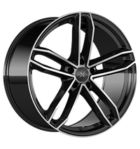 Axxion, AX8, 8,5x19 ET45 5x112 66,6, schwarz hochglanz poliert
