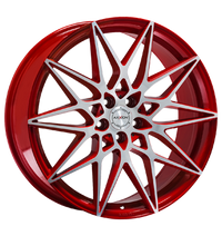 Axxion, AX9, 8,5x19 ET45 5x114,3 72,6, kirschrot hochglanzpoliert