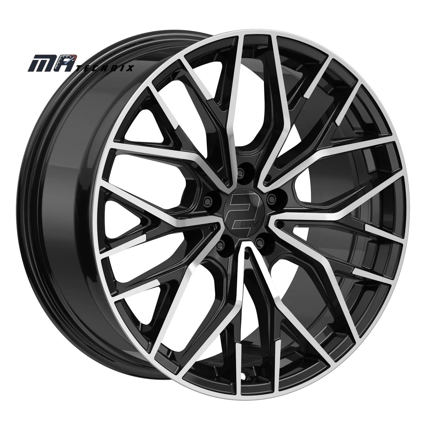 Wheelworld WH37 19 Zoll 8,5Jx19 ET40 5x112 schwarz poliert