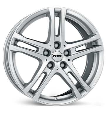 Rial, Bavaro, 6,5x16 ET53 5x112 66,5, polar-silber