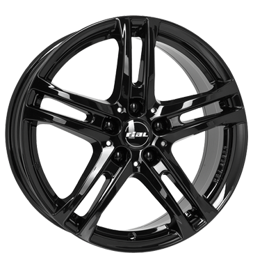 Rial, Bavaro, 6,5x16 ET50 5x108 63,4, schwarz glänzend