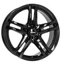 Rial, Bavaro, 6,5x16 ET33 5x112 57,1, schwarz glänzend