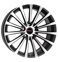 Borbet, BLX, 8,5x20 ET45 5x112 72,5, black polished matt