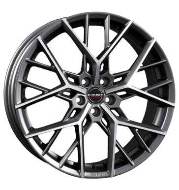 Borbet, BY, 8x18 ET34 5x120 72,5, titan polished matt
