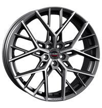 Borbet, BY, 11x23 ET43 5x112 66,5, titan polished matt