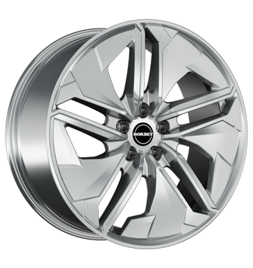 Borbet, TX, 9x20 ET20 5x112 66,5, metal grey glossy