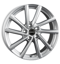 Borbet, V, 7x18 ET54 5x112 66,6, crystal silver