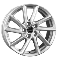 Borbet, VT, 7,5x17 ET52 5x112 66,6, crystal silver