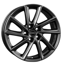 Borbet, VT, 7,5x17 ET52 5x112 66,6, mistral anthracite glossy