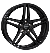 Borbet, XRT, 8x18 ET40 5x112 72,5, black glossy