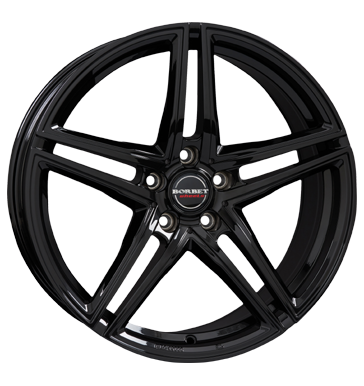 Borbet, XRT, 8x18 ET35 5x112 72,5, black glossy