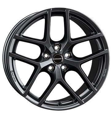 Borbet, Y, 9,5x19 ET45 5x114,3 64,3, e-grey
