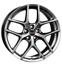 Borbet, Y, 8x19 ET37 5x112 66,5, hyper silver 19