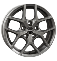Borbet, Y, 7,5x17 ET45 5x108 72,5, titan matt