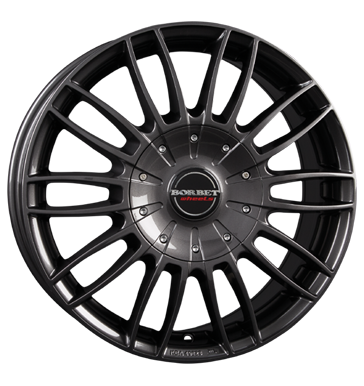 Borbet, CW3, 7,5x18 ET53 5x118 71,1, mistral anthracite glossy