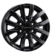 Borbet, CW6, 6,5x16 ET62 6x130 84,1, black matt