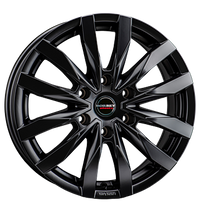 Borbet, CW6, 7,5x18 ET45 6x120 74,6, black matt