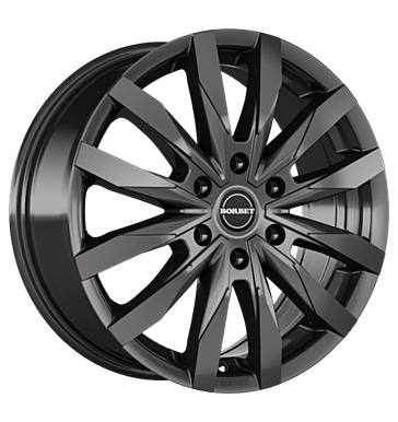 Borbet, CW6, 7,5x18 ET47 6x130 84,1, mistral anthracite glossy