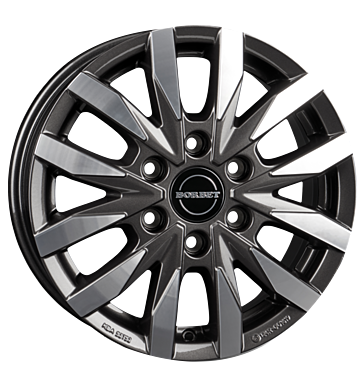 Borbet, CW6, 6,5x16 ET50 6x120 74,6, mistral anthracite glossy polished