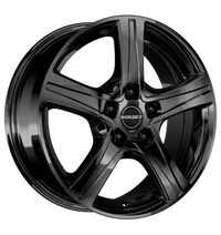 Borbet, CWD, 7x17 ET51 5x112 66,5, black glossy