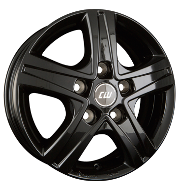 Borbet, CWD, 6x15 ET68 5x118 71,1, black glossy