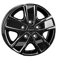 Borbet, CWG, 6x16 ET68 5x130 78,1, black glossy