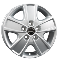 Borbet, CWG, 6x16 ET68 5x130 78,1, crystal silver