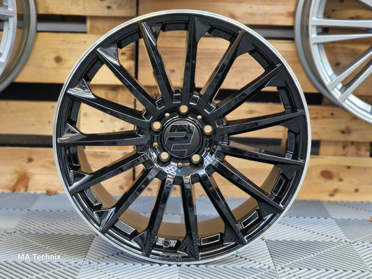 Wheelworld WH39 18 Zoll 8Jx18 ET40 5x112 schwarz poliert