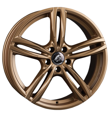 Damina Performance, DM03, 8x18 ET30 5x112 66,6, bronze