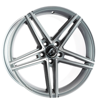 Damina Performance, DM04, 7,5x17 ET45 5x112 66,6, anthracite polished