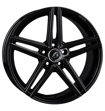 Damina Performance, DM04, 8,5x18 ET45 5x112 66,6, black