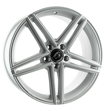 Damina Performance, DM04, 8,5x19 ET45 5x112 66,6, hyper silver