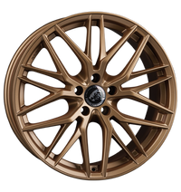 Damina Performance, DM08, 9x20 ET45 5x120 65,1, matt bronze painted