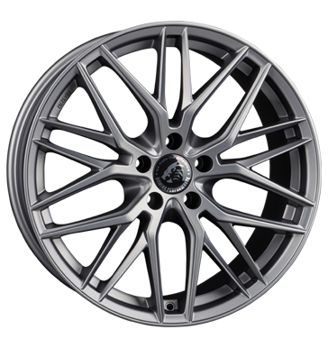 Damina Performance, DM08, 9x20 ET35 5x112 66,6, matt grey painted