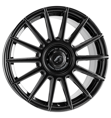 Damina Performance, DM09, 8,5x19 ET45 5x108 72,6, black painted