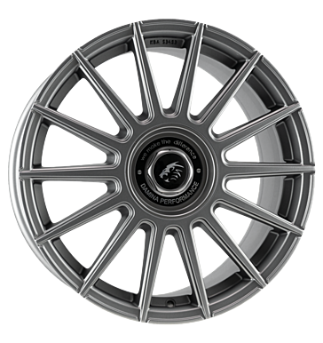 Damina Performance, DM09, 8,5x19 ET45 5x108 72,6, grey matt
