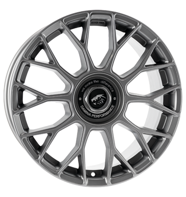 Damina Performance, DM10, 8x18 ET30 5x112 72,6, matt grey painted
