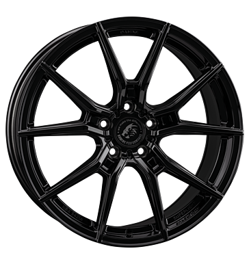 Damina Performance, DM13-Superlight, 8,5x19 ET45 5x114,3 72,6, black glossy