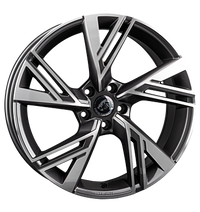 Damina Performance, DM14, 8,5x20 ET30 5x112 66,6, anthrazit polished