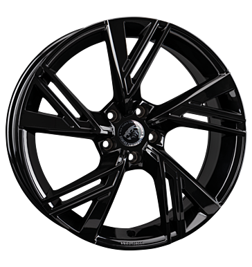 Damina Performance, DM14, 8,5x20 ET30 5x112 66,6, black glossy