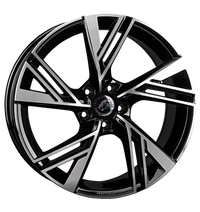 Damina Performance, DM14, 8,5x20 ET30 5x112 66,6, black polished