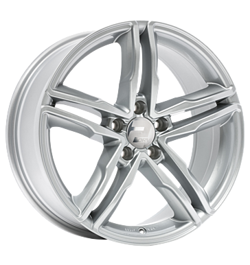 2DRV, WH11, 7,5x17 ET37 5x112 66,6, arktic silber lackiert
