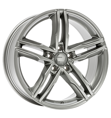 2DRV, WH11, 8x18 ET50 5x112 66,6, daytona grau lackiert