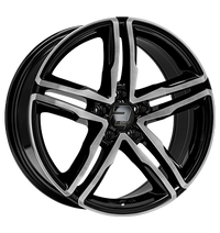 2DRV, WH11, 7,5x17 ET37 5x112 66,6, schwarz hochglanzpoliert
