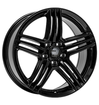 2DRV, WH12, 8x19 ET40 5x112 66,6, schwarz glï¿½nzend lackiert